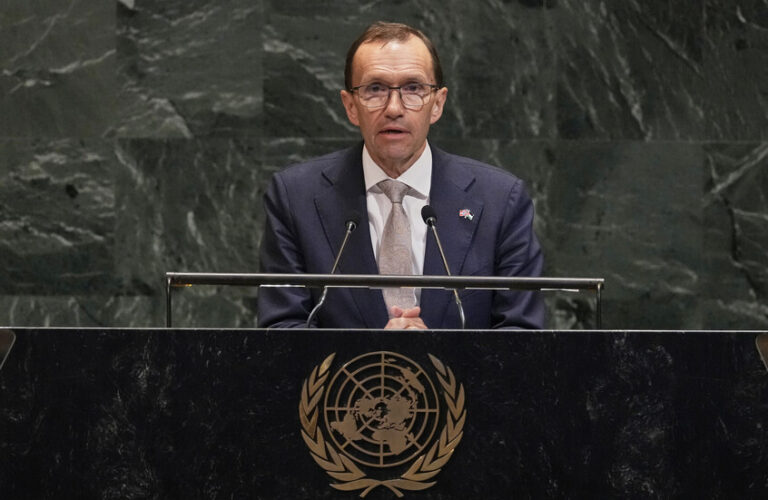 وزير الخارجية النرويجي: ازدواجية في المعايير لدى الغرب بشأن روسيا و”إسرائيل”