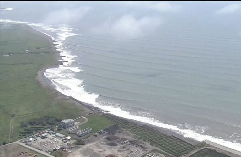 تحذيرات متواصلة من تسونامي (فيديو)  