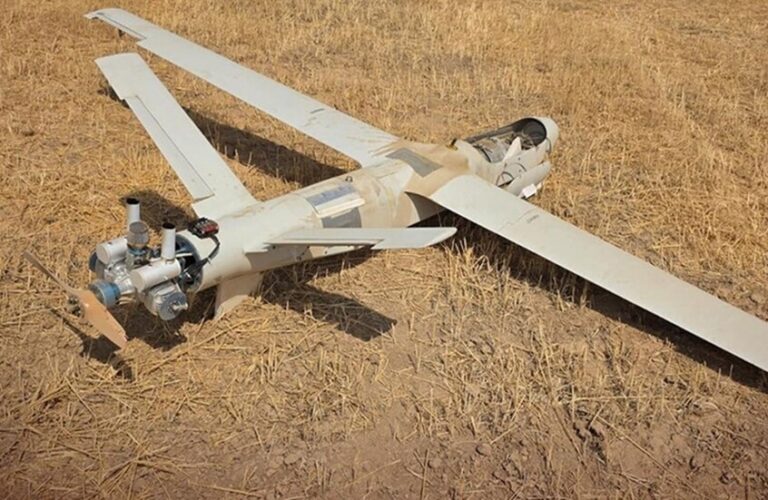 سقوط طائرة مسيرة في أربيل