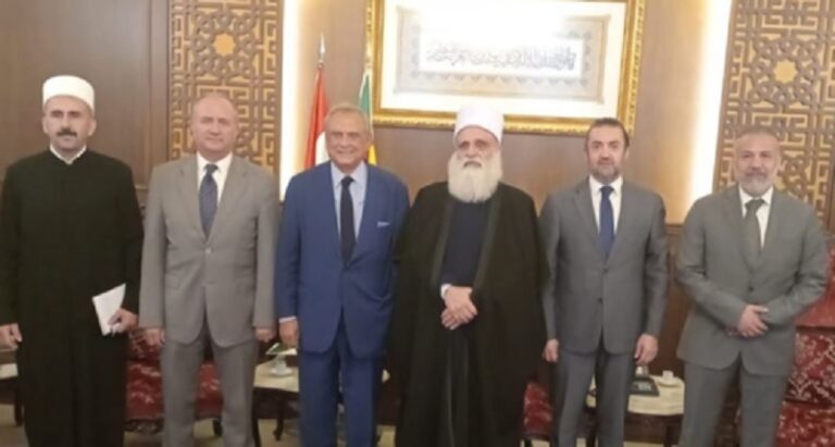 حبيب يعرض خطة مصرف الإسكان على شيخ العقل