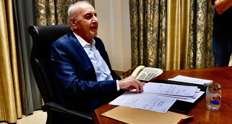 بري يرفض فحوص الدم