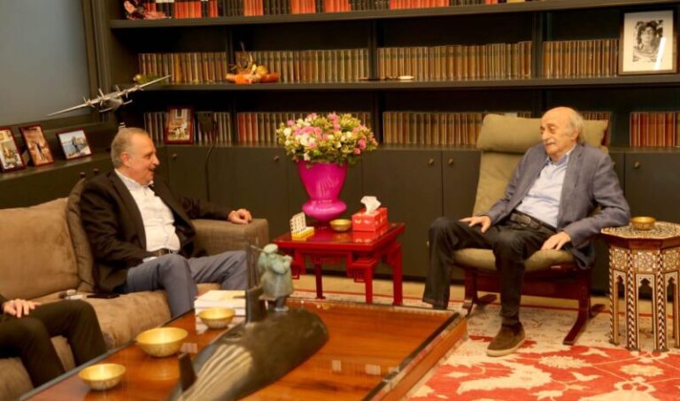 جنبلاط وأرسلان يناقشان أوضاع السويداء والاستقرار الداخلي