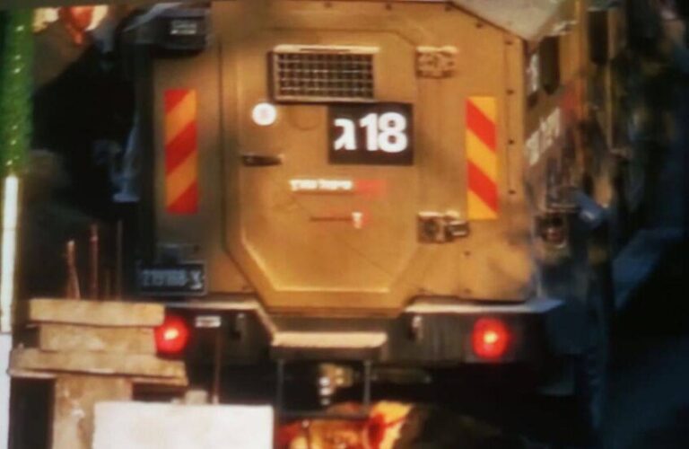 إعدام فلسطيني ودهسه غرب جنين (صور)