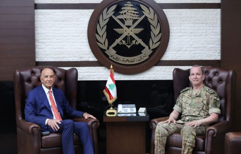 برّاك يلتقي قائد الجيش
