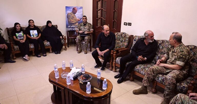 هيكل معزياً بشهداء وادي زبقين: صمودنا من صمود الوطن