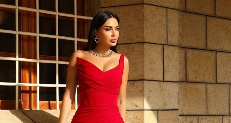 بالصور – بإطلالة مبهرة ساحرة.. سيرين عبد النور تتألق بالأحمر!