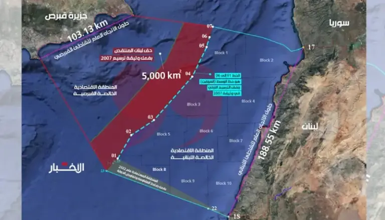 “صفقة القرن” البحريّة: الوصاية الأميركية تُهدي قبرص 5,000 كلم² من ثروات لبنان!