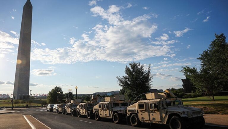 تعزيز وجود الحرس الوطني في واشنطن