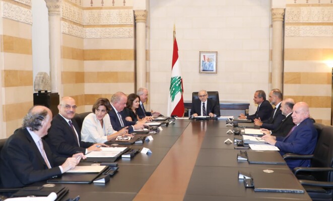 اللجنة الوزارية لإعادة الإعمار جدّدت التزام الحكومة بالإسراع في الملف