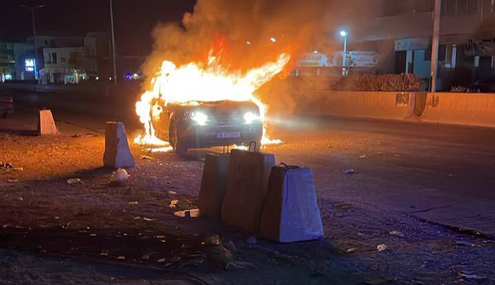 استهداف سيارة على مفرق بريتال.. وشهيد (فيديو)