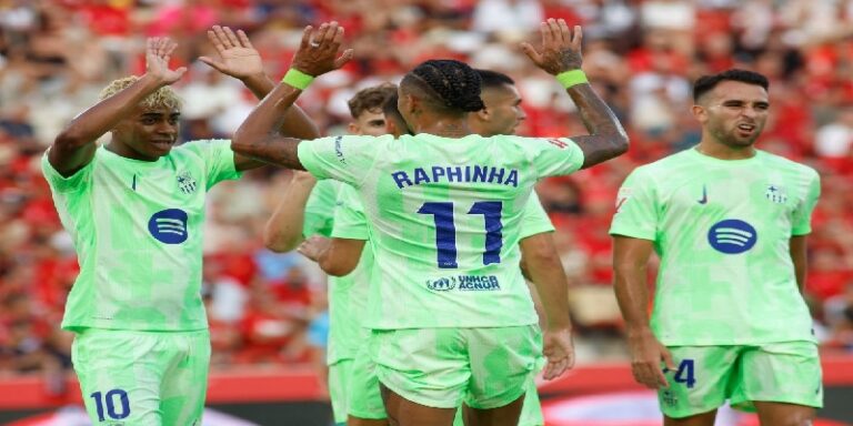 الدوري الإسباني لكرة القدم: برشلونة يستهل حملة الدفاع عن لقبه بثلاثية نظيفة