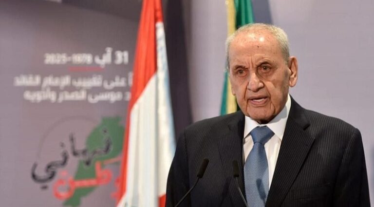 رسالة غير مباشرة من برّي إلى نتنياهو!