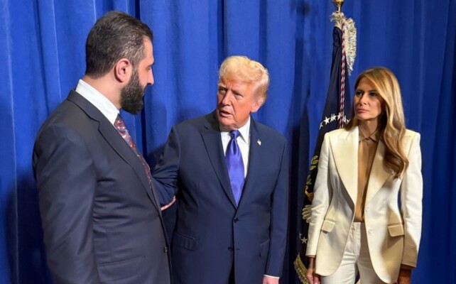 الشرع يلتقي ترامب في نيويورك