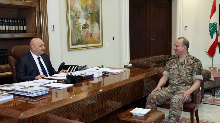 عون يستقبل هيكل