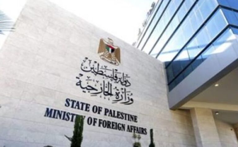 الخارجية الفلسطينية: الجريمة في بنت جبيل انتهاك صارخ للقانون الدولي