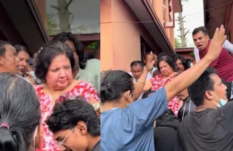 النيران تلتهم زوجة وزير في النيبال والمحتجون ينقذون زوجة وزير آخر (فيديو)