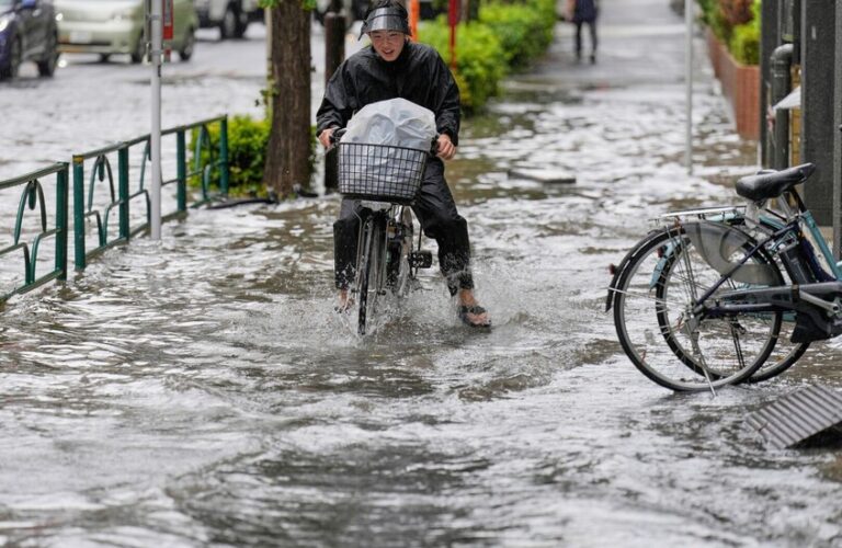 أمطار طوكيو تتسبب بإلغاء أكثر من 240 رحلة جوية (فيديو)