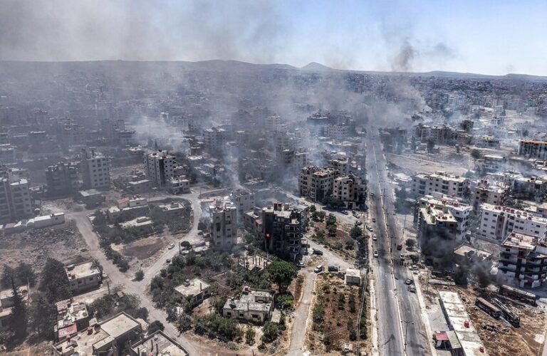 إنفجار مجهول على طريق مطار حلب.. وضحايا؟ (صورة)
