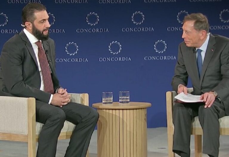 الشرع: على “إسرائيل” الانسحاب من الأراضي السورية