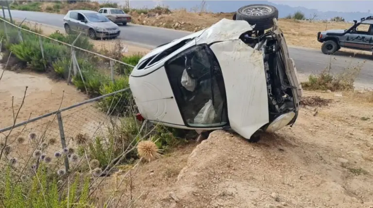 وفاة فتى وجرح 3 أولاد بانقلاب سيّارة في بقاعصفرين