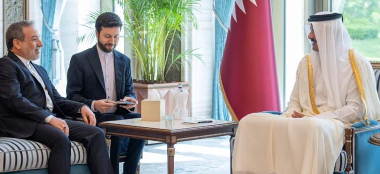 نقاش إيراني قطري: لاتخاذ إجراءات جادة لوقف الجرائم الإسرائيلية