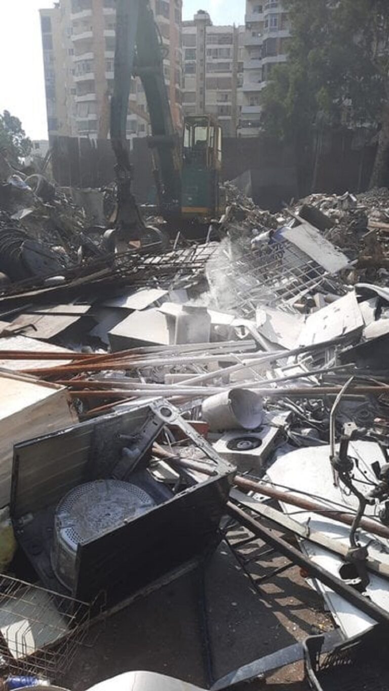 انفجار خزان كربير في شاتيلا (فيديو)