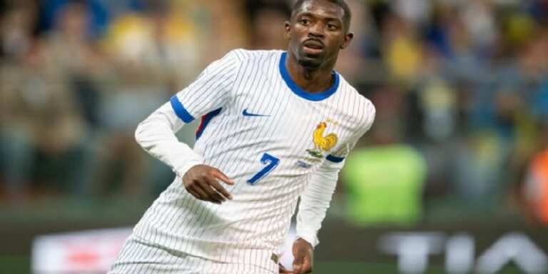 ديمبيلي يغيب عن الملاعب بسبب الإصابة