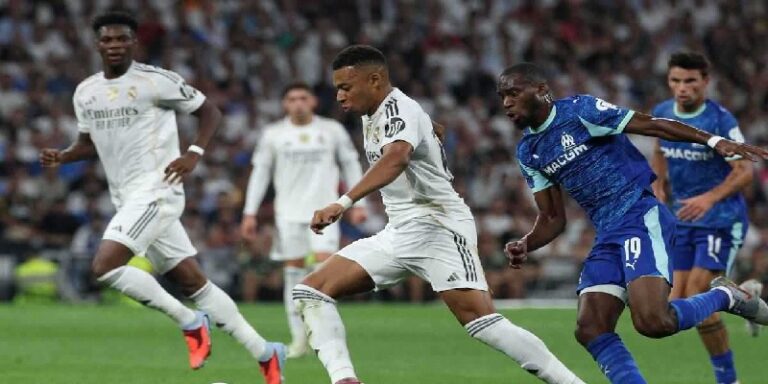 مبابي يقود ريال مدريد لفوز صعب على مرسيليا ويوفنتوس يخطف تعادلًا جنونيًا أمام دورتموند