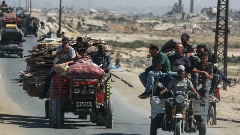 الاحتلال يدمر برجاً بمدينة غزة ويهجّر أكثر من 250 ألف فلسطيني