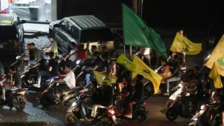 مسيرات سيارة لـ”الثنائي” في الضاحية الجنوبية (فيديو)