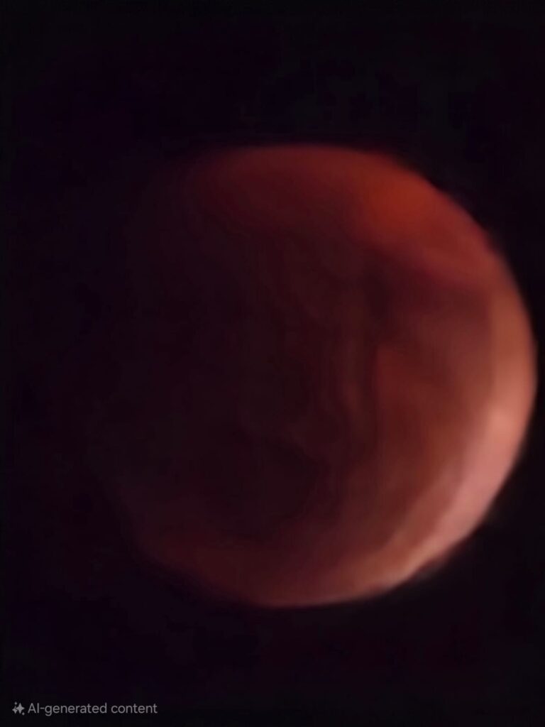 خسوف القمر في سماء لبنان (صورة فيديو)