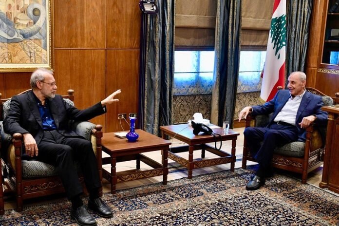 لاريجاني ونبيه بري