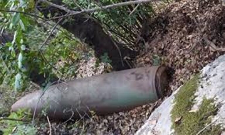 صاروخ غير منفجر في يحمر الشقيف