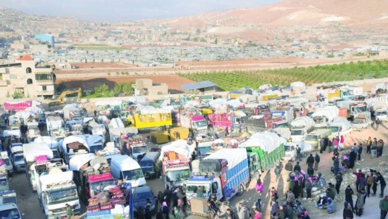 عودة 300 نازح سوري ضمن المرحلة الثانية للعودة الطوعية (صور)
