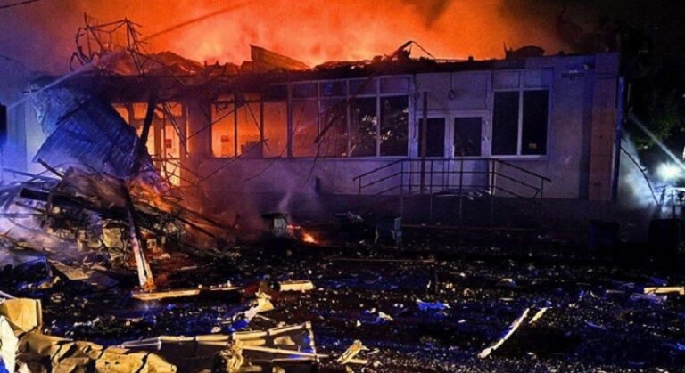 هجوم روسي على منشآت طاقة أوكرانية (فيديو)