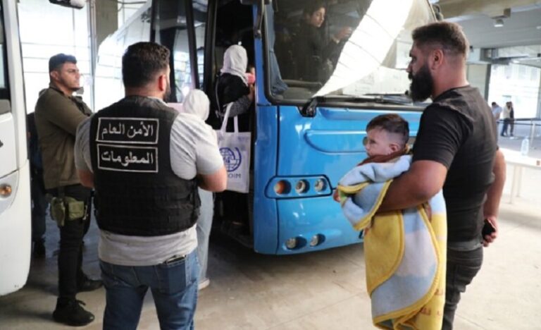 الأمن العام: نفّذنا المرحلة السادسة من عودة النازحين السوريين