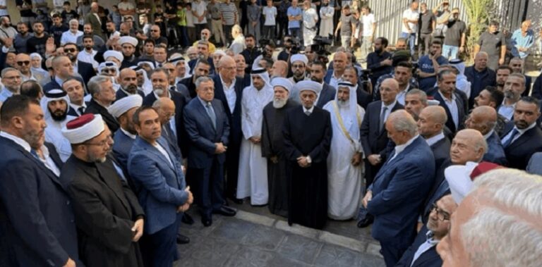 دريان افتتح مسجد الإمام الشافعي في الصنائع: بيروت تستحقّ