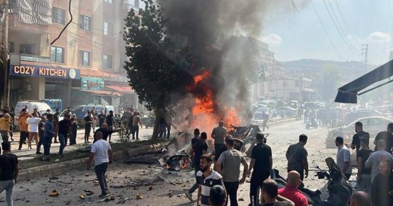 شهيدان وجريحان في تول 