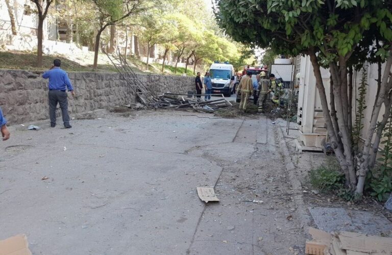 انفجار في مجمع كليات هندسة جامعة طهران (فيديو)