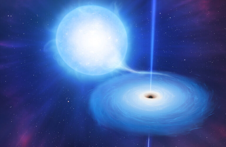 “مواجهة سماوية” بين ثقبين أسودين!