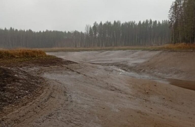 اختفاء بحيرة في روسيا!