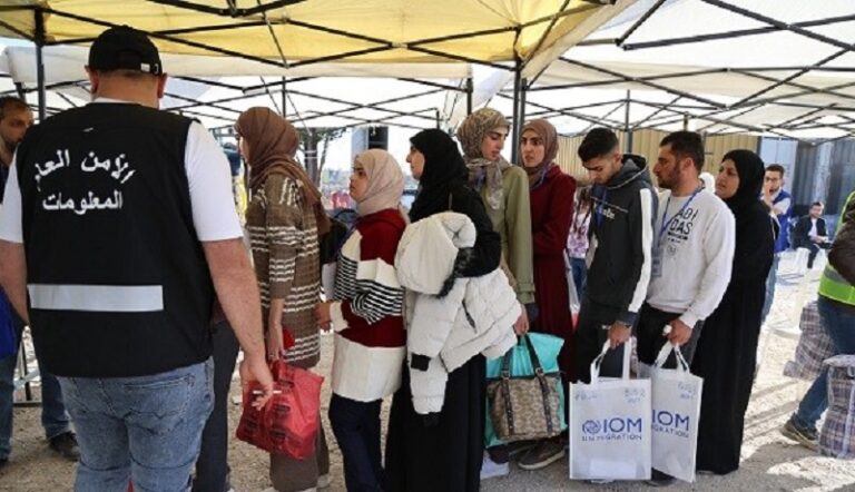 الأمن العام نظم المرحلة السابعة من خطة عودة النازحين السوريين