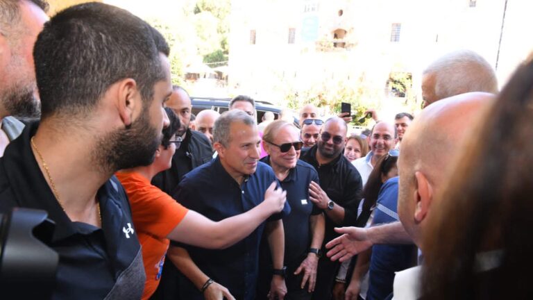 باسيل من الشوف: نعوّل على عمل المجلس البلدي