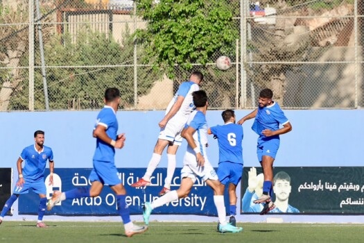 الدوري اللبناني لكرة القدم: تعادل سلبي بين الراسينغ والمبرة