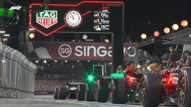 فورمولا1: مرسيدس تعود للمقدمة.. راسل يخطف مركز الانطلاق الأول بسباق سنغافورة