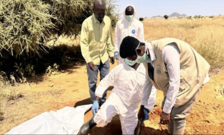 جثث على الطرقات في السودان