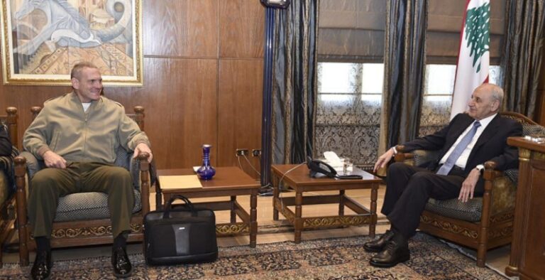 بري يستقبل لجنة “الميكانيزم”: “إسرائيل” تعتدي يومياً على كل لبنان