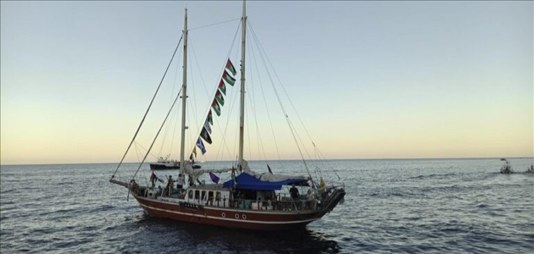 اعتقال 150 ناشطاً على متن أسطول الحرية