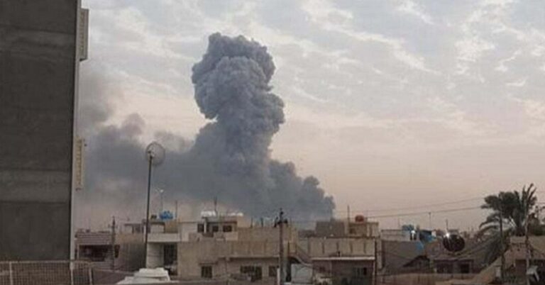 قتيل وجريحان بانفجار مقر للحشد الشعبي في العراق (فيديو)