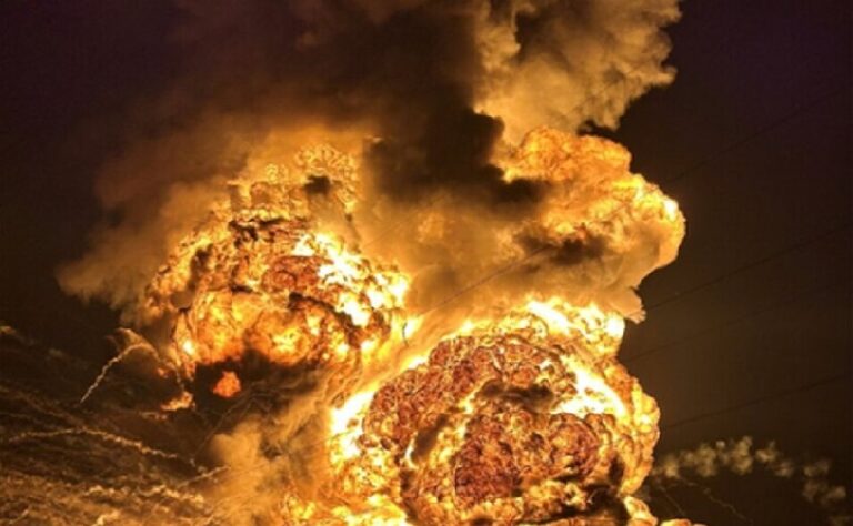 إنفجار مصنع لمعالجة النفايات في سيدني (فيديو)